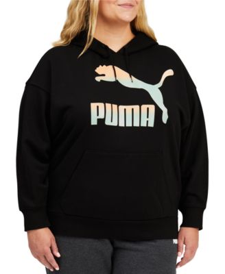 Puma Plus Size Logo Hoodie ☀ Reviews ...